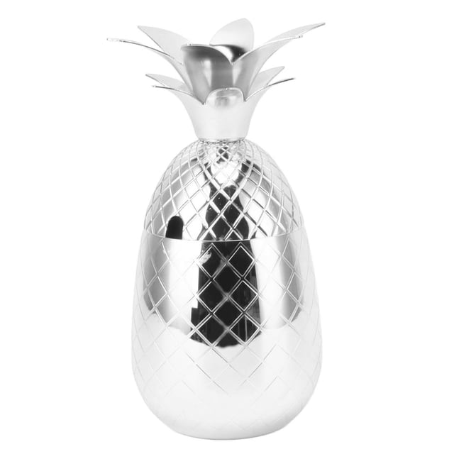 Coctelera de piña Jadeshay de Acero inoxidable 500 ml con forma de piña