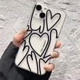 thumbnail image 5 of Daisy Flowers Phone Case for IPhone 11 Case IPhone 12 13 14 15 Pro Max XS XR X 7 8 15 Plus SE Colorful Love Heart Cover Fundas, 5 of 5