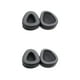 thumbnail image 1 of sweethay Almohadillas para auriculares de 2 piezas, almohadillas para auriculares, almohadillas para auriculares, repuesto de piezas de repuesto Negro 2piezas, 1 of 6