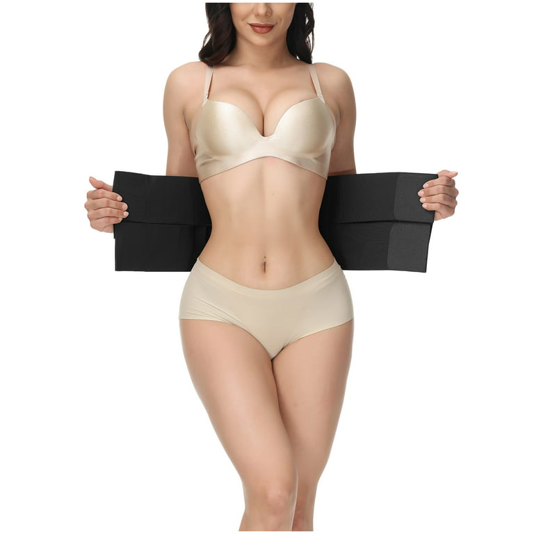 Herrnalise Firm Shapewear for Women Tummy Control Ladies Shrink Belly Sweat  Sports Fitness Lose Weight Slimming Down Body Shaping Girdle Belt Brown 