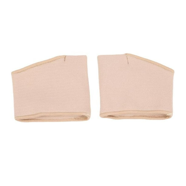Medias plantillas de Gel de silicona para metatarso, almohadillas de zapatos para aliviar el dolor en el antepié, cojines de bola de pie para calcetines correctores Hallux Valgus