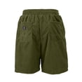 thumbnail image 6 of Yifymode Men's Corduroy Casual Shorts Elastic Waist Loose Fit Vintage Style Summer Beach Shorts with Pockets, 6 of 10