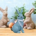 thumbnail image 4 of Resin Rabbit Ornament under $5! Kadlawus Easter Bunny Garden Ornament, Resin Rabbit Statue, Outdoor Courtyard Decor, Hand Carved Bunny Sculpture, Spring Garden Decoration, Decorative Rabbit Figurine, 4 of 6