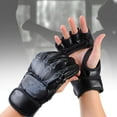 thumbnail image 2 of Boxing Gloves Breathable Protective Gear for Men Women Punching Bag Sparring Hand Black, 2 of 10