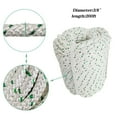 thumbnail image 5 of 3/8" x 200 ft Double Braid Polyester Rope 4800Lbs Breaking Strength Strong Pulling Rope for Climbing Sailing Camping Swings, 5 of 5