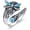 Dragonfly, variant on Sunflower Ring for Women 925 Sterling Silver You are My Sunshine Fidget Rings Adjustable Open Sunflower Ring Jewelry Gifts for Women Wife Lady Anniversary Birthday