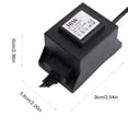 thumbnail image 4 of Transformateur Étanche 12V Sortie pour LED Lumière Piscine EU Plug 220V, 4 of 8