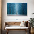thumbnail image 3 of Elephant Stock Night Rain Wall Art - Horizontal Canvas Wall Art - Living Room Wall Decor - Abstract Canvas - Blue And Teal Decor By Ekaterina Ermilkina - 48" x 32", 3 of 8
