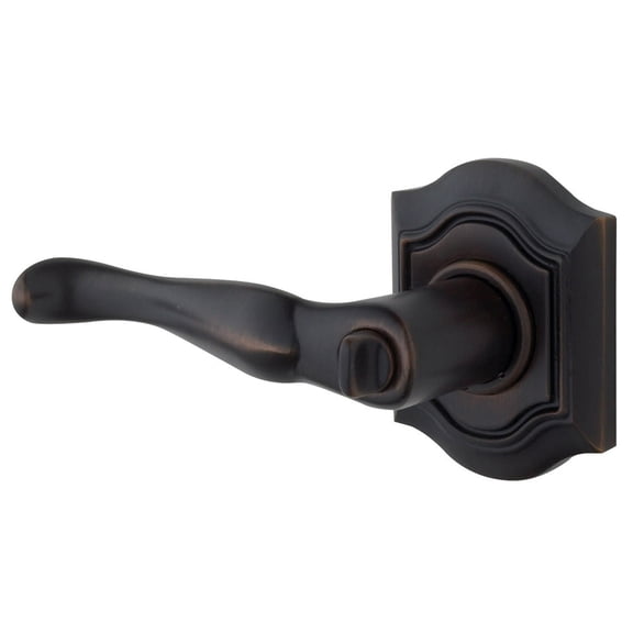 Baldwin 5447V102LMR 102 LMR Bethpage Lever & Less Rose, Oil Rubbed Bronze