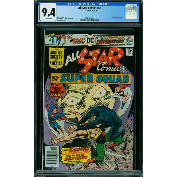 All-Star Comics #62 - CGC 9.4 Comic Book