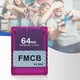 thumbnail image 4 of Estuche transparente para tarjeta de memoria FMCB V1.953 de 8MB/16MB/32MB/64MB para consola de juegos PS2, 4 of 5