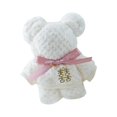 thumbnail image 4 of 5 toallas faciales, toallas de baño, lindas y cómodas toallas de oso de animales absorbentes de alta calidad, toallas manuales para el baño, regalo de Valentín 6 piezas, 4 of 8