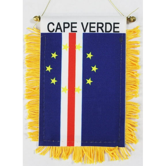 Cape Verde Window Hanging Flag