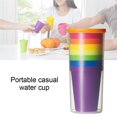 thumbnail image 4 of relayinert 7 Pcs Tasses Empilables Simples et Exquises Réutilisables pour Adultes et Enfants Accessoires de Boisson, 4 of 6