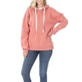 thumbnail image 3 of Womens Zipper Hoodie Sweat Jacket, 3 of 7