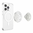 thumbnail image 3 of PopSockets PopGrip For MagSafe Round with Adapter Ring Clear Glitter, 3 of 5