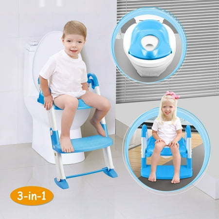 Imountek Portable 3 In 1 Kids Toddlers Potty Training Seat W Step