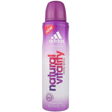 adidas for Women Natural Vitality Body Spray, 4 oz