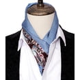 thumbnail image 3 of Men Silk Scarves 100 Silk 12 mommes Scarf Double-sided AB Style Thick Neckwear Wrap Casual Formal Business, 3 of 4