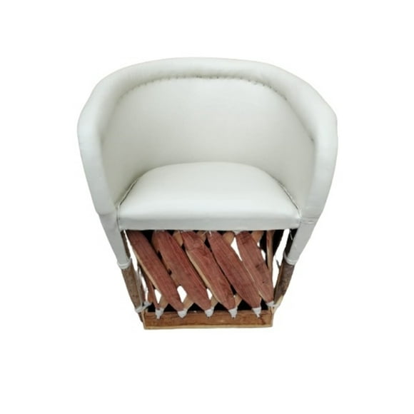 Silla Equipal Tradicional Color Blanco Equipales San José Tradicional
