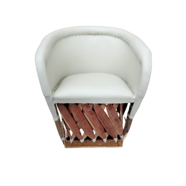 Silla Equipal Tradicional Color Blanco Equipales San José Tradicional