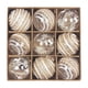 thumbnail image 3 of 9 bolas navideñas exquisitas de color champán y oro rosa, bolas decorativas para colgar en el árbol de Navidad, decoración para fiestas navideñas, 3 of 5
