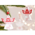 thumbnail image 4 of Árbol De Navidad Colgante Decoraciones Colgantes De Madera Árbol De Navidad Conjunto De Decoración Suministros Para Manualidades De Navidad 12 Uds seitruly HA041401-02, 4 of 6