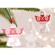 thumbnail image 4 of Árbol De Navidad Colgante Decoraciones Colgantes De Madera Árbol De Navidad Conjunto De Decoración Suministros Para Manualidades De Navidad 12 Uds Eigraketly HA041401-01, 4 of 6