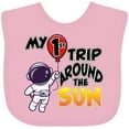 thumbnail image 3 of Inktastic My 1st Trip Around the Sun Boys or Girls Baby Bib, 3 of 4