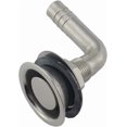 thumbnail image 2 of ABCISI 316Stainless Steel Marine Grade Boat Fuel Vent, Universal 90°Boat Flush Mount Fuel Gas Tank Vent for 5/8" Hose with Mounting Gasket Hardware Fitting (Style 1), 2 of 14
