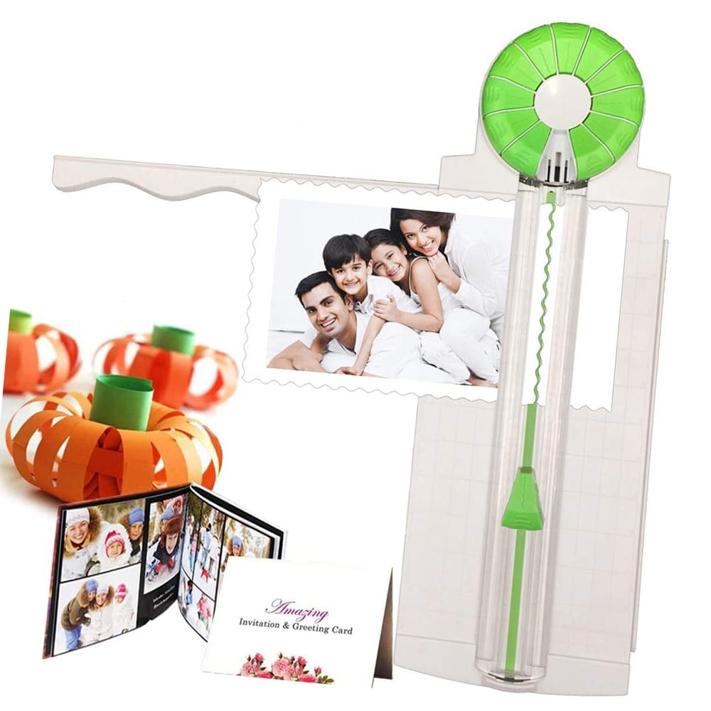 Paper Trimmer, 12Shapes in 1 Craft Paper Edge Cutter, 12inch Paper