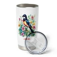 thumbnail image 4 of Magpie 2 Bird Lover Personalized Tumbler 20oz With Handle And Straw - Stainless Coffee Mug With Lid - Gift For Girls Women fvn2a4, 4 of 6