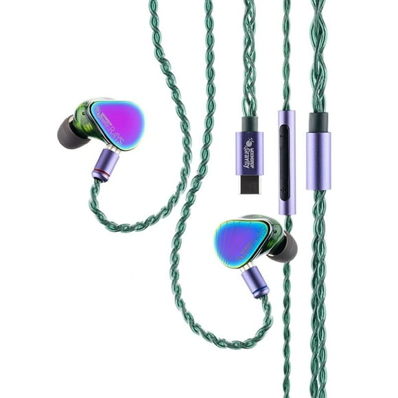 Auriculares para juegos Moondrop Rays USB-C con tarjeta de sonido DSP Game