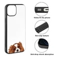 thumbnail image 2 of FINCIBO Soft Rubber Protector Cover Case for Apple iPhone 13 6.1" (NOT FIT iPhone 13 mini 5.4" 2021/iPhone 13 Pro 6.1" 2021/iPhone 13 Pro Max 6.7" 2021), Animal Cavalier King Charles Spaniels Dog, 2 of 5