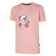 thumbnail image 5 of Dare 2B - Camiseta Amuse Calavera para Niños/Niñas (Albaricoque Rosa Colorete), 5 of 5