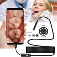 thumbnail image 2 of Cámara endoscópica impermeable IP67 para teléfono y PC, boroscopio de inspección Flexible, ajustable, USB, Android, 7,0/5,5 MM, 6 led, 2 of 4