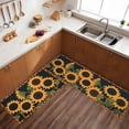 thumbnail image 2 of Sunflower Kitchen Rug and Sets 2 Piece Non Skid Washable mat for Farmhouse Floral Kitchen mats for Floor Retro Kitchen Decor, 2 of 5