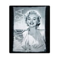 thumbnail image 2 of Plush Throw Blanket - Marilyn Niagara - QUEEN BED 79"x 95" - Faux Fur Blanket For Beds, Sofa, Couch, Picnic, Camping, 2 of 2