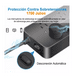 thumbnail image 4 of Regleta Cargador Multicontactos Con 8 Salidas 3 Usb 1 Tipo C Negro, 4 of 5