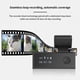 thumbnail image 4 of Xihbxyly Ventas Hoy Dash Cam, 1080P Hd, Incorporación Wifi, Fov Gran Angular Grande, Wdr, Visión Nocturna, Aplicación de Soporte de Sensor G, Visualización Real, 4 of 7