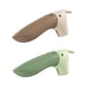 thumbnail image 1 of 2 manijas con formas lindas para topes de puerta, cubiertas protectoras para perillas de puertas de baño y oficina marrón verde, 1 of 9