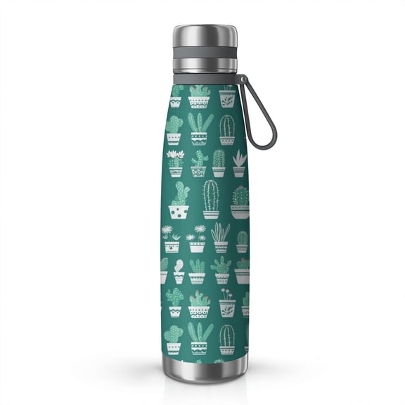 29oz Stainless Steel Insulated Thermos with Tea Filter, 360° Printed Travel Bottle, Leakproof BPA-Free Flask with Anti-Slip Base, 304 Inner & 201 Outer, Vacuum Cup