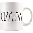 thumbnail image 1 of Glam-Ma Coffee Mug | Rae Dunn Inspired Style Birthday - Merry Christmas Mother Day Family Present For The Best Ever Cup 11oz 1TDT5POCVD-11oz White, 1 of 5