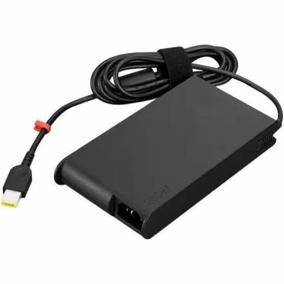 Lenovo ThinkCentre 230W AC Adapter Gen 2(Slim Tip) - 230 W - 5.91 ft Cable - 120 V AC, 230 V AC Input - Black
