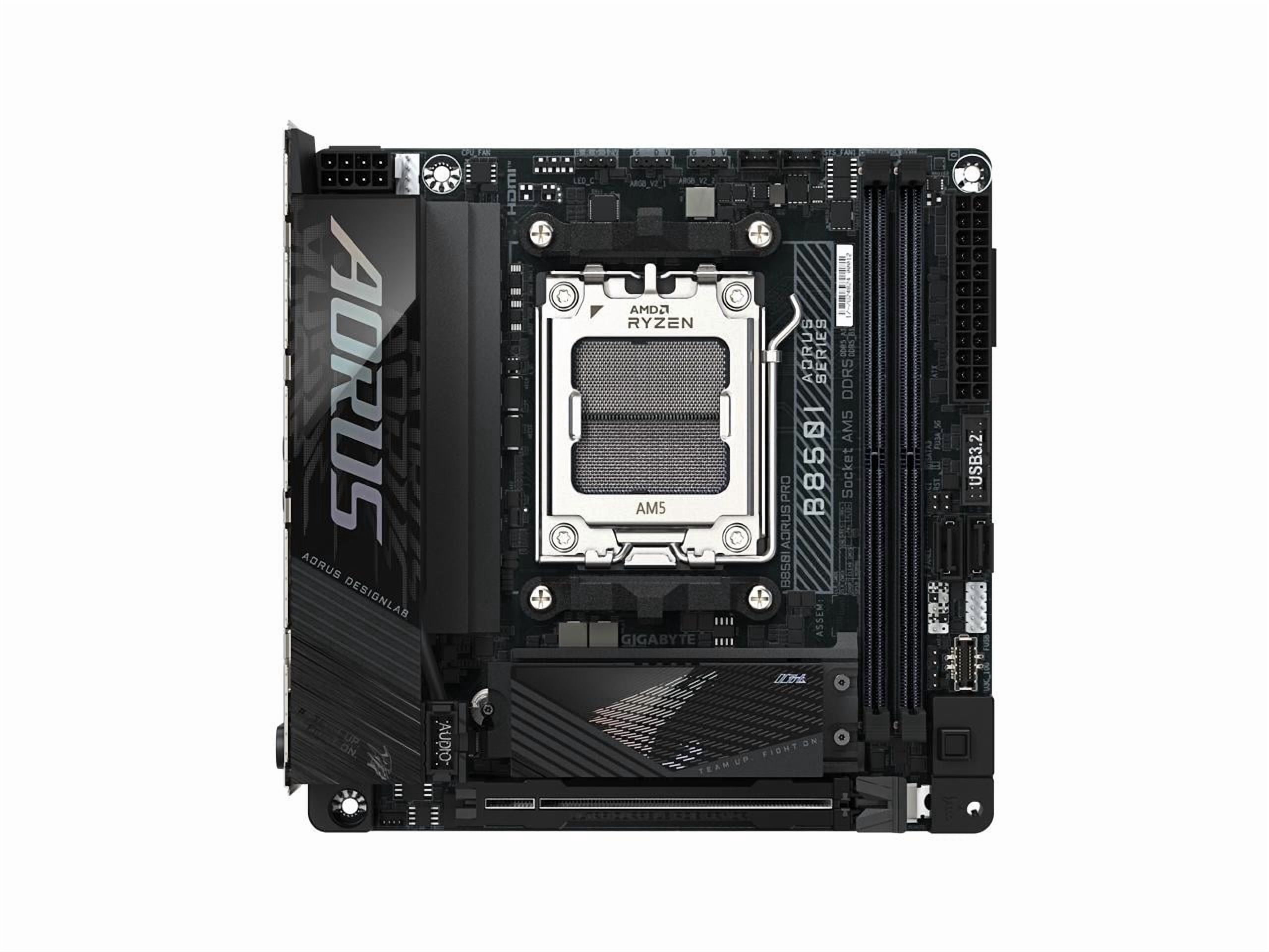 Aorus Ultra Durable B850I AORUS PRO Gaming Desktop Motherboard - AMD B850 Chipset - Socket AM5 - Mini ITX (b850iaoruspro)