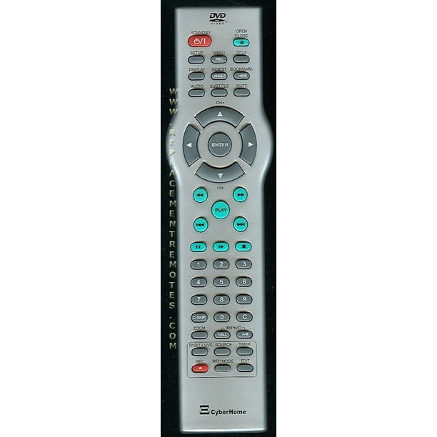 CYBERHOME CHDVR1500 (p/n CHDVR1500) DVD Player Remote Control
