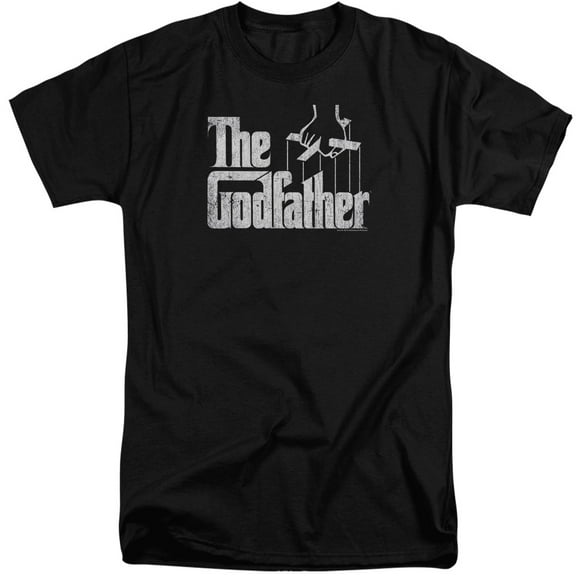 Godfather Logo Adult Tall T-Shirt Black