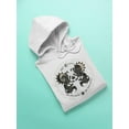thumbnail image 3 of Wolves, Sun And Moon Hoodie Men -Image by Shutterstock, Male Large, 3 of 4