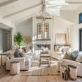 thumbnail image 6 of Parrot Uncle 24" Boho 6-Light Wood Chandelier, Empire Light with Wood Bead, 6 of 13