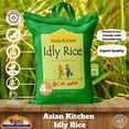 thumbnail image 4 of Asian Kitchen Idly (Idli) Rice 4-Pound Bag, 4lbs (1.81kg) Short Grain Rice ~ All Natural | Vegan | Indian Origin | Export Quality, 4 of 10